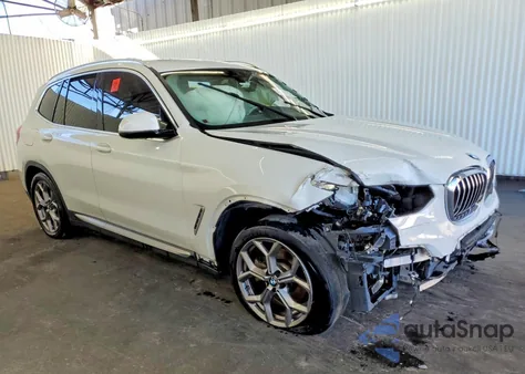 2020 BMW X3 Sdrive30I z USA, uszkodzony, nr VIN 5UXTY3C09L9B46417